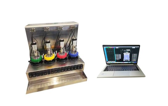 Новый продукт - параллельный стеклянный бак биореактор